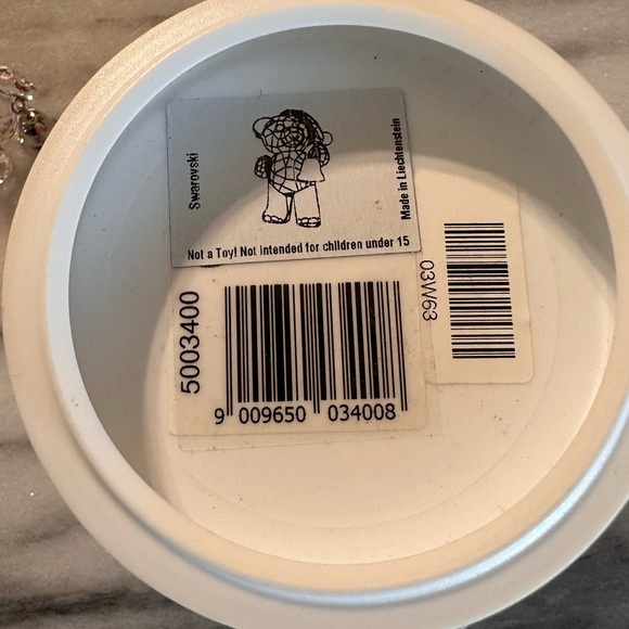 Swarovski Kris Bear Holiday Collection 2013 5003400 Bear W Red Hat & Bell Used - Picture 7 of 15